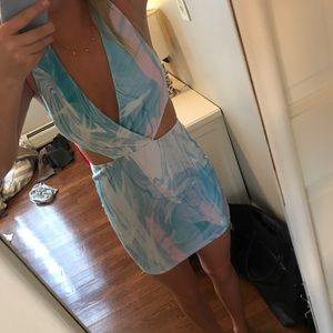 Tobi Dresses - TOBI Tie Dye Cut Out Bodycon Dress Tobi Dresses - TOBI Tie Dye Cut Out Bodycon Dress